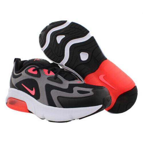 Nike Air Max 200 Girls Shoes Size 6.5 Color: Black/hot Punch/gunsmoke/white