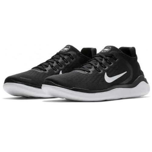 Nike Free RN 2018 Black White 942836-001 Men s Sizes Running Shoes