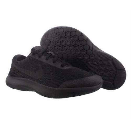 Nike Flex Experience RN 7 Boys Shoes Size 4.5 Color: Black/black