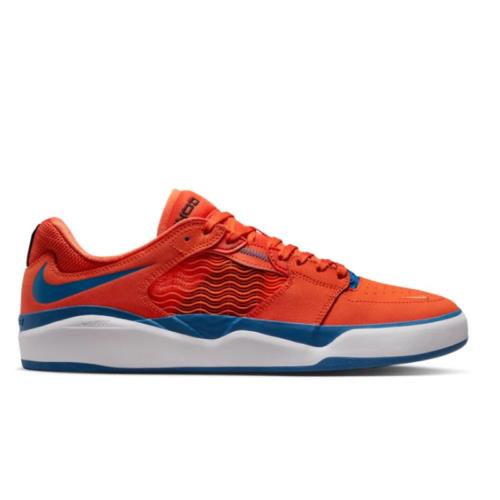 Nike SB Mens Ishod Premium Sneaker Shoes Orange/blue Jay-orange-black Size 10