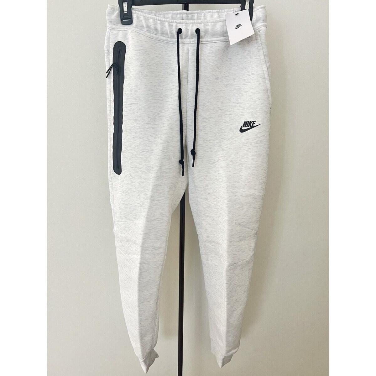 Nike Tech Fleece Slim Fit Tapered Joggers Mens S Birch Heather FB8002-051