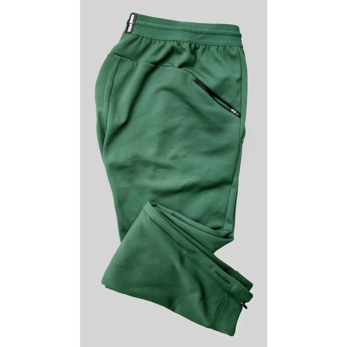 Nike Tech Fleece Men`s Tapered Pants Military Green/blk Men s Size LG