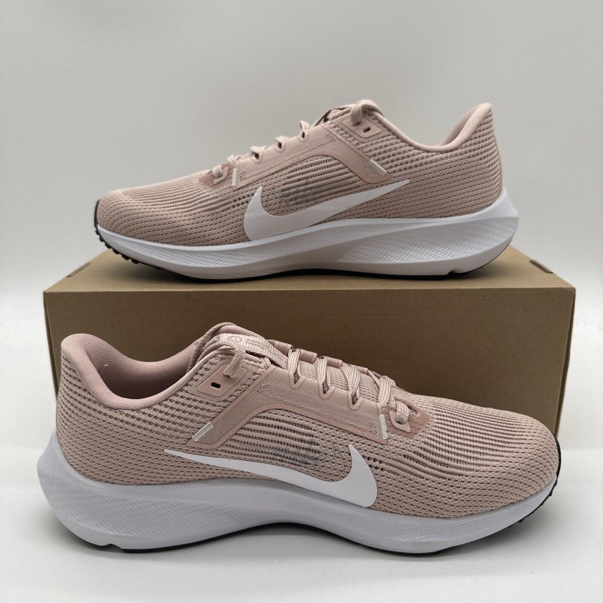 Nike Women`s Size 10 Air Zoom Pegasus 40 FQ0208 601 Running Trainer Sneaker - White