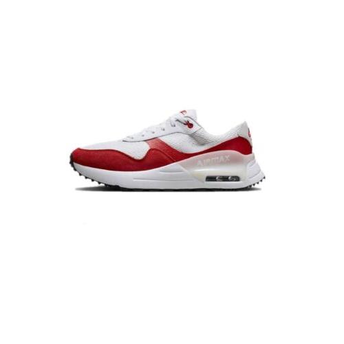 Nike Mens Air Max Systm Running Shoe White/white-university Red-photon Dust 7