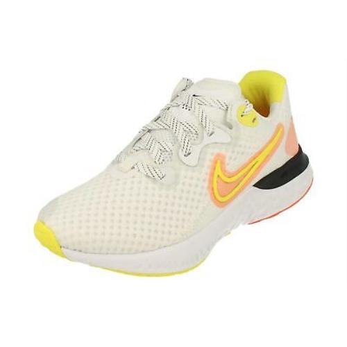 Nike Women`s Stroke Running Shoe 7.5 White Bright Mango 102
