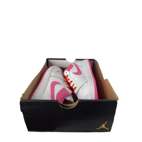 Nike Air Jordan 1 Low GS Pinksicle White Junior Kids Women AJ1 Sz 3.5 DR9498-168