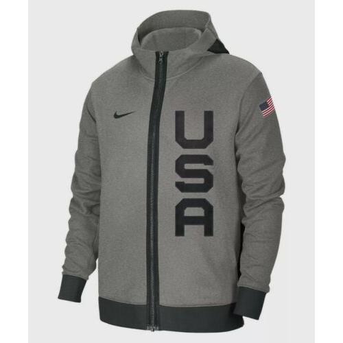 Nike Team Usa Olympic Therma Flex Showtime Hoodie Size Small CD4880 063 S