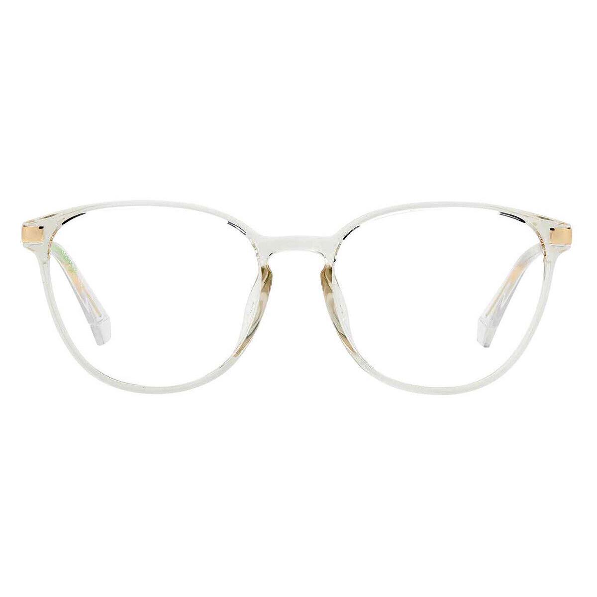 Polaroid Pld D489/G Eyeglasses Unisex Crystal Square 52mm