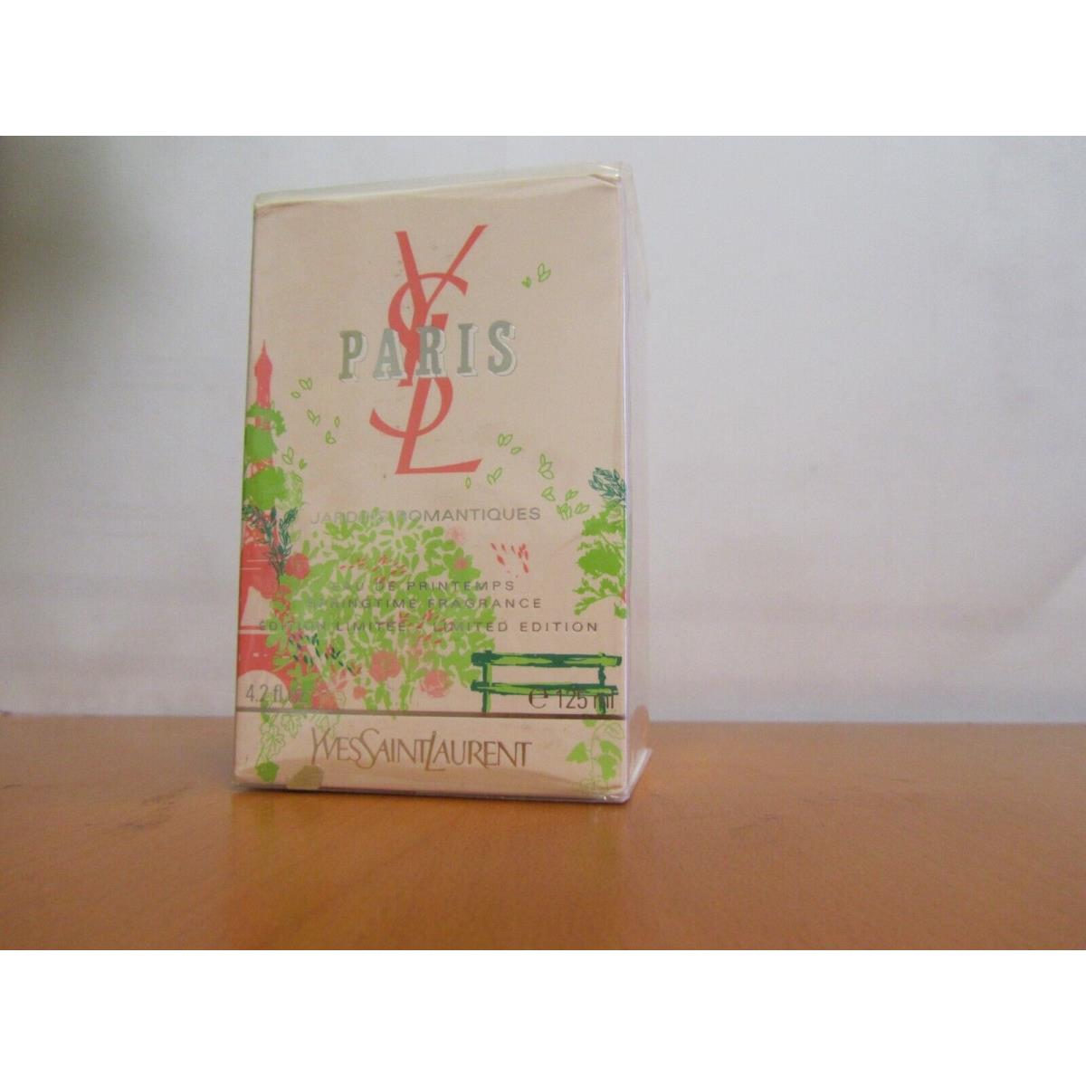 Yves Saint Laurent Paris Jardins Romantiques By Ysl Perfume Women 4.2 oz Eau de Toilette Sray