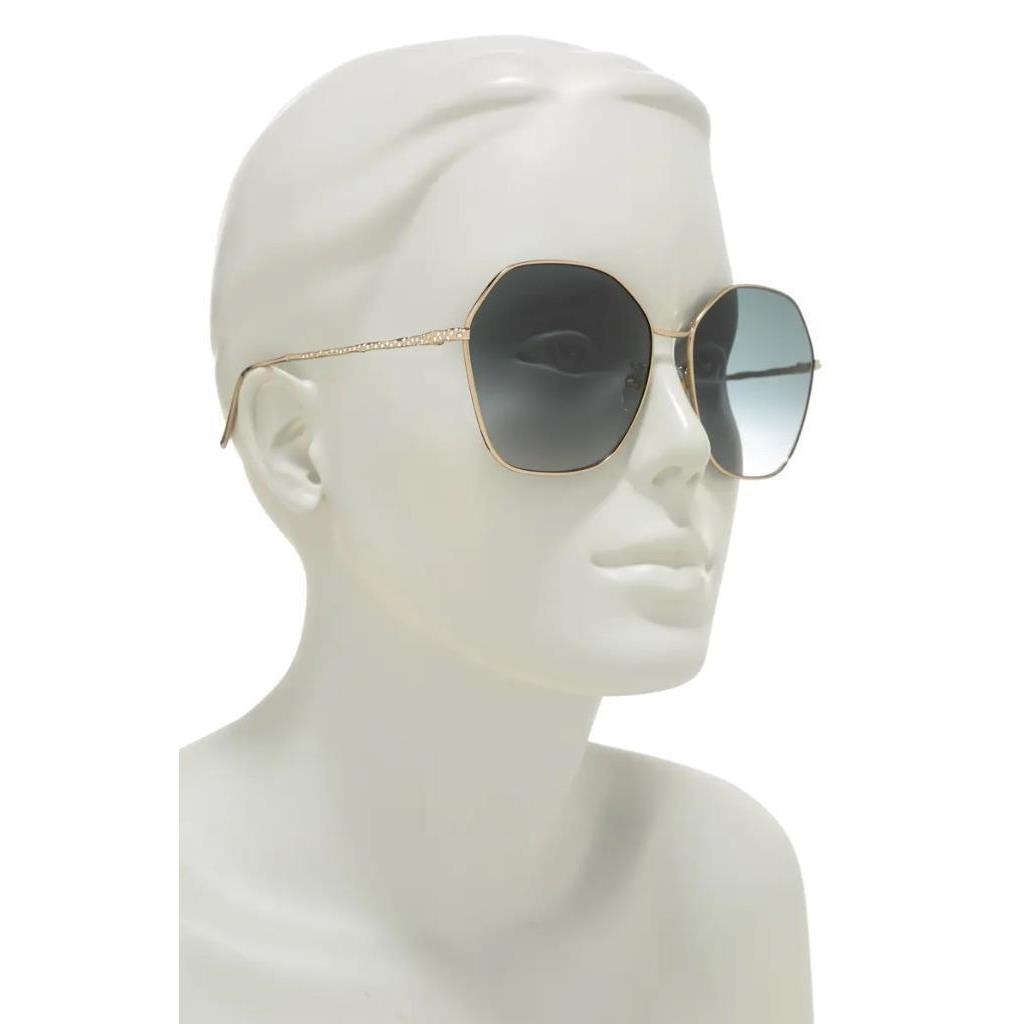 Givenchy 63mm Gradient Round Sunglasses in Gold/grey Style GV 7171/G/S