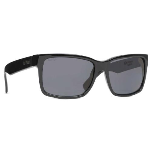 Von Zipper Elmore Sunglasses-pbv Black Gloss-wildlife Vintage Grey Polarized