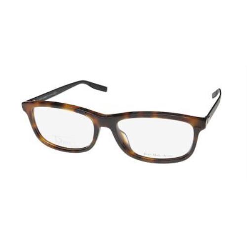 Christian Dior Homme Blacktie 199F Glasses Italy Brown Full-rim Aluminium