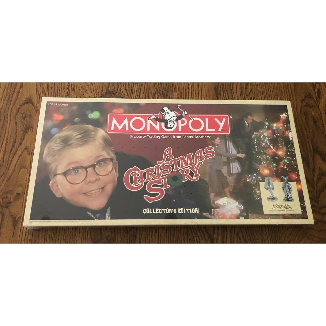 2007 Hasbro A Christmas Story Monopoly Board Game Collectors Edition
