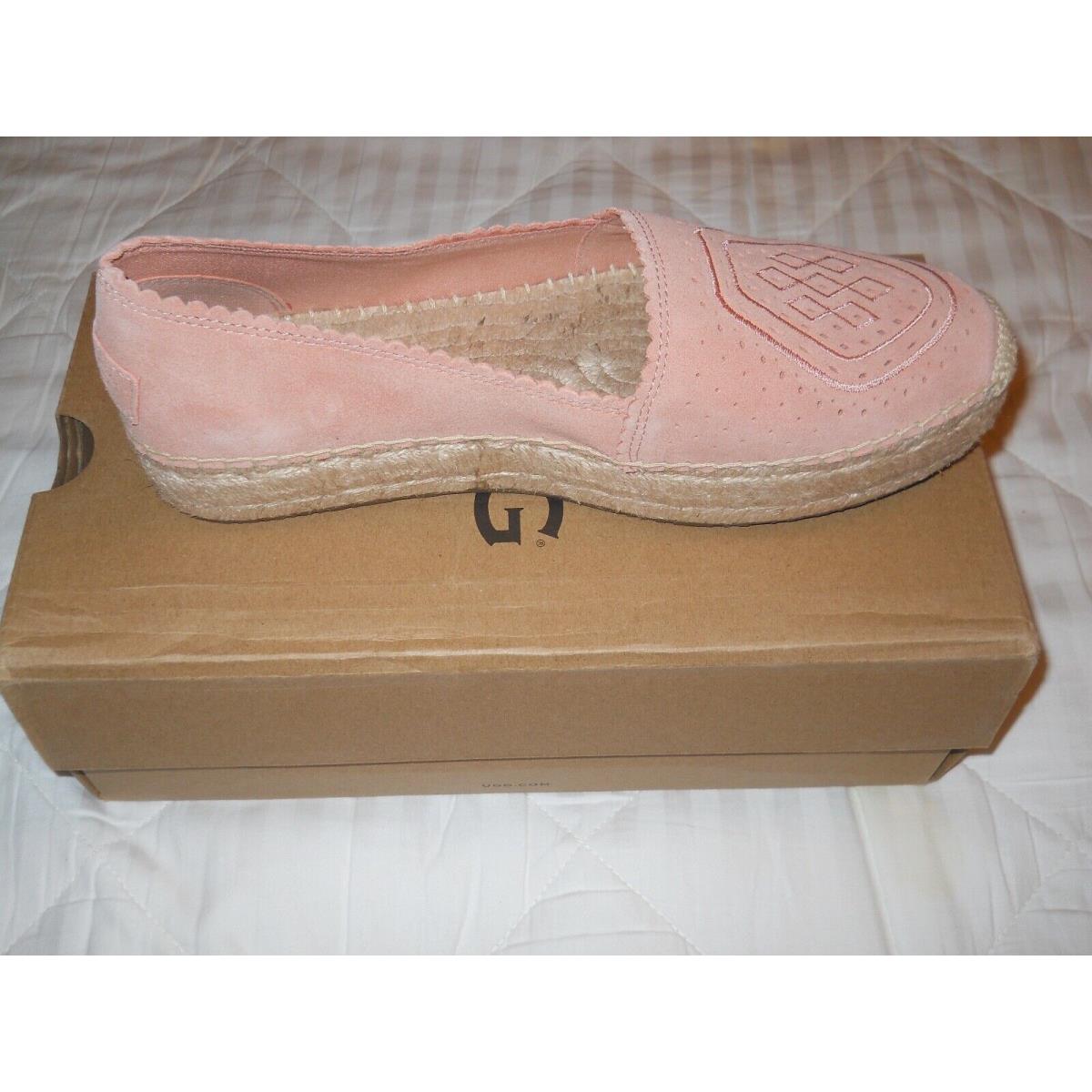 Ugg Heidi Perf Flats Shoes Suntan Women`s 10