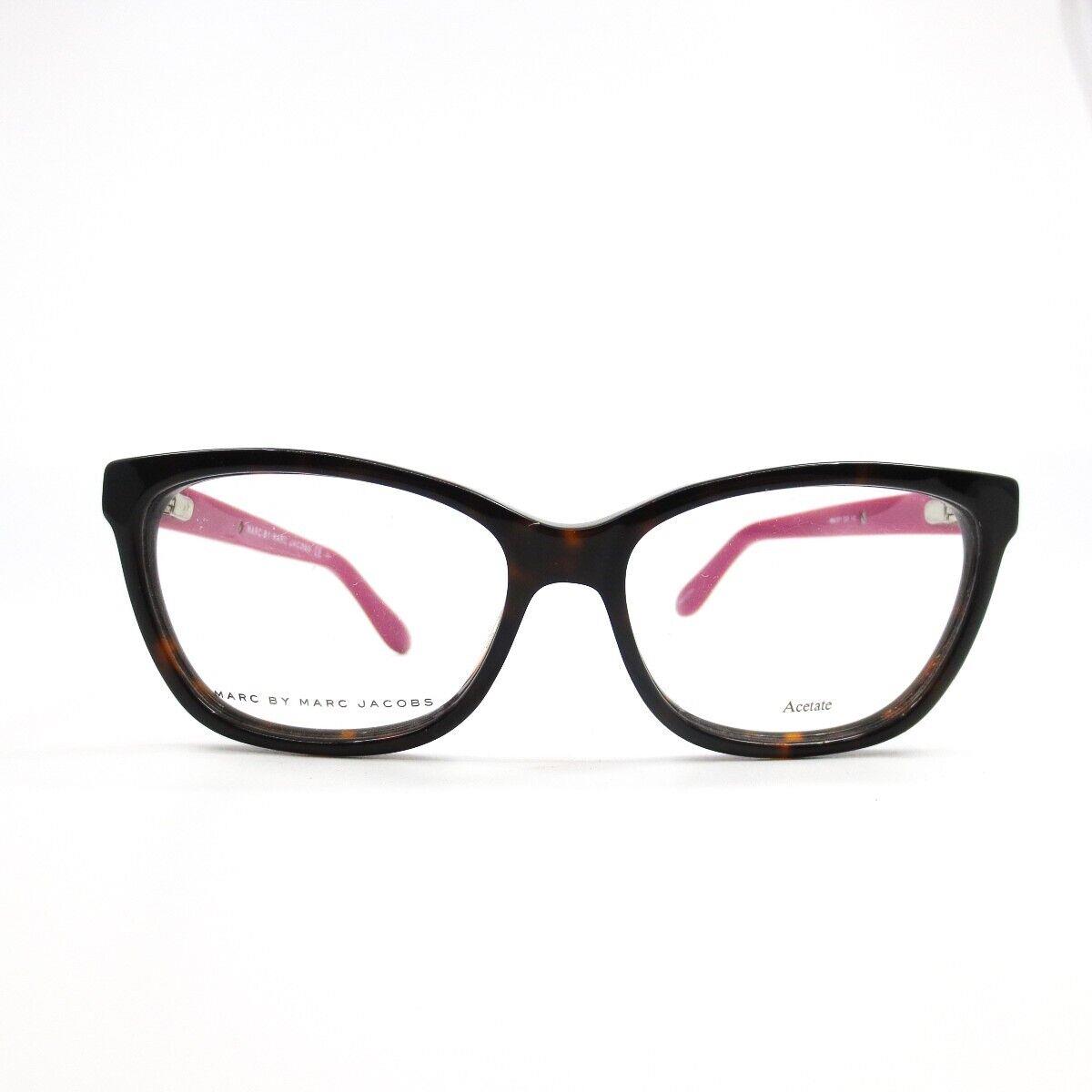 Marc by Marc Jacobs Mmj 571 C4B Pink Cat-eye Eyeglasses Frames 52-15-140