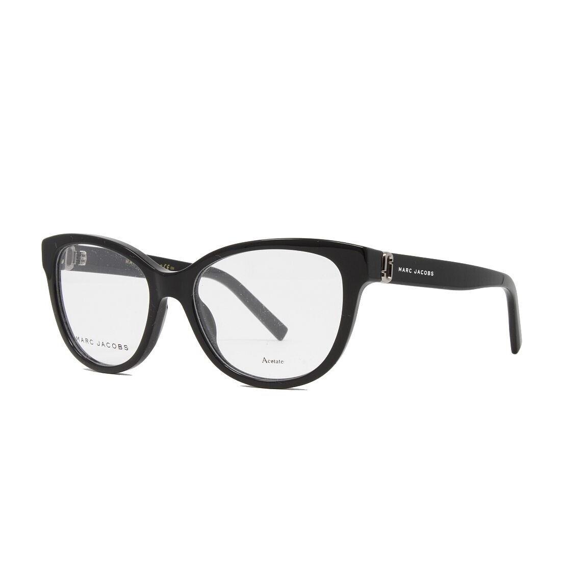 Marc Jacobs Eyeglasses Women`s Cat Eye Frame Marc 115 0807 Black 53mm