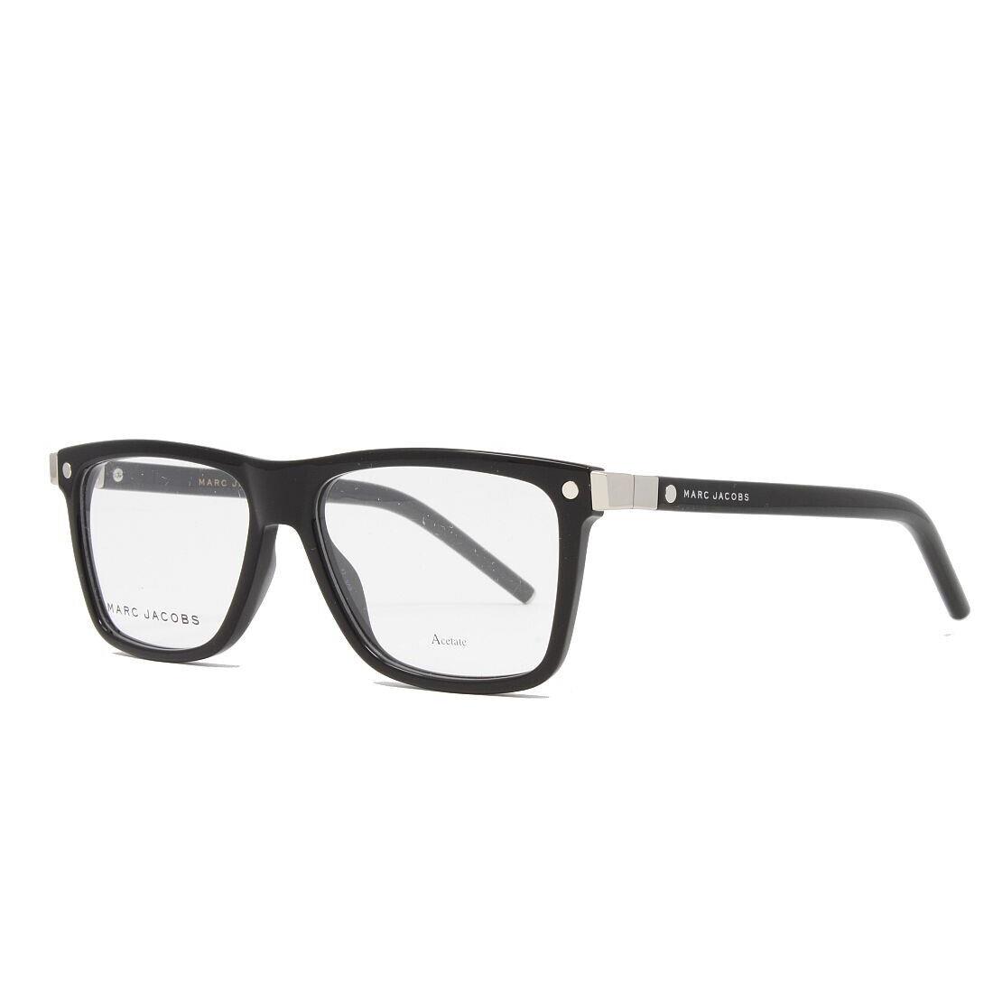 Marc Jacobs Eyeglasses Unisex Square Frame Marc 21 807 Black 53mm