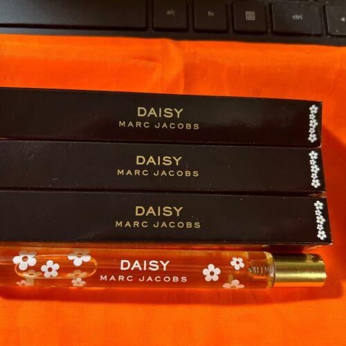 3X Marc Jacobs Daisy Edp Perfume For Women Travel Size Spray 10 ml/0.33 oz