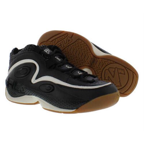 Fila Grant Hill 3 Woven Mens Shoes Size 11 Color: Black/gard/gum - Black/Gard/Gum, Main: Black