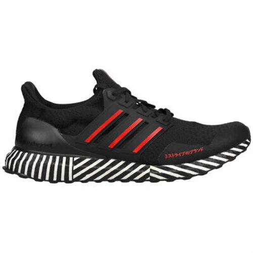 Adidas Ultraboost Ultra Boost Running Mens Black Red Sneakers Athletic Shoes F