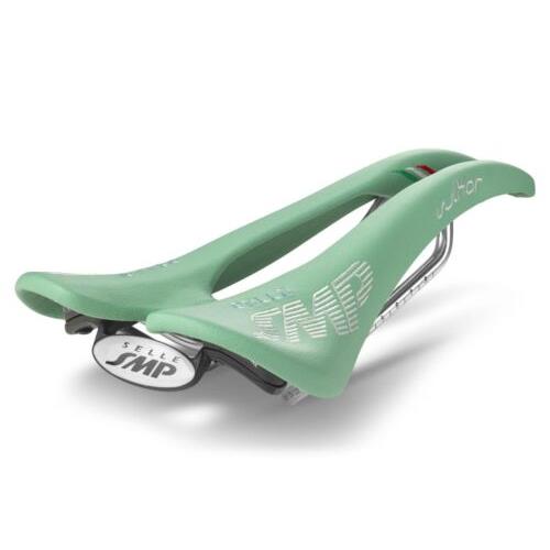 Selle Smp Vulkor Saddle with Steel Rails Celeste