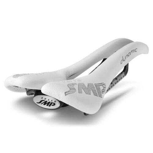 Selle Smp Dynamic Saddle with Carbon Rails White