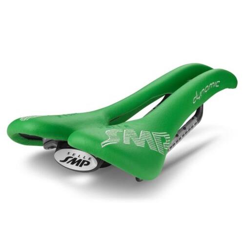 Selle Smp Dynamic Saddle with Carbon Rails Green