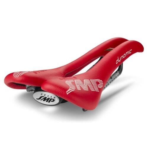 Selle Smp Dynamic Saddle with Carbon Rails Red