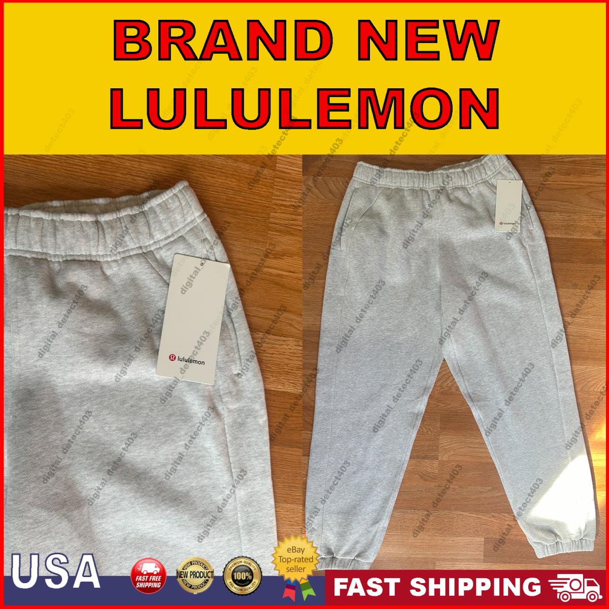 Lululemon Scuba Mid-rise Oversized - Fit Jogger Regular- S/m/l/xl Light Grey