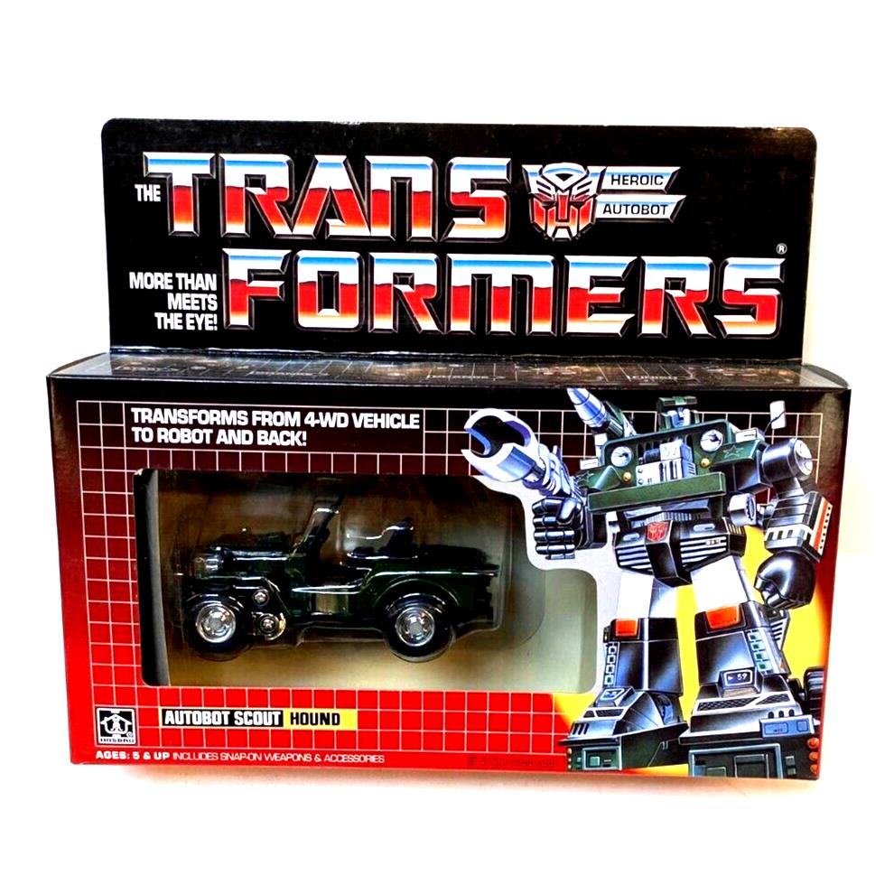 Transformers G1 Idw Hound Reissue 84 Action Figure Robot Gift Collect Toy Misb
