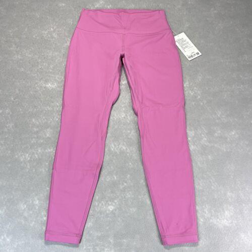 Lululemon Legging Womens 12 Pink Blossom 28 Align HR High Rise Pants