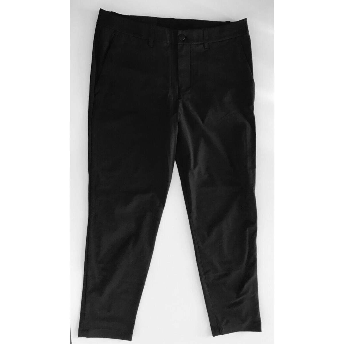 Lululemon Men s Abc Trouser Pant Slim Fit LM5AQYS Black Size 32 x 30