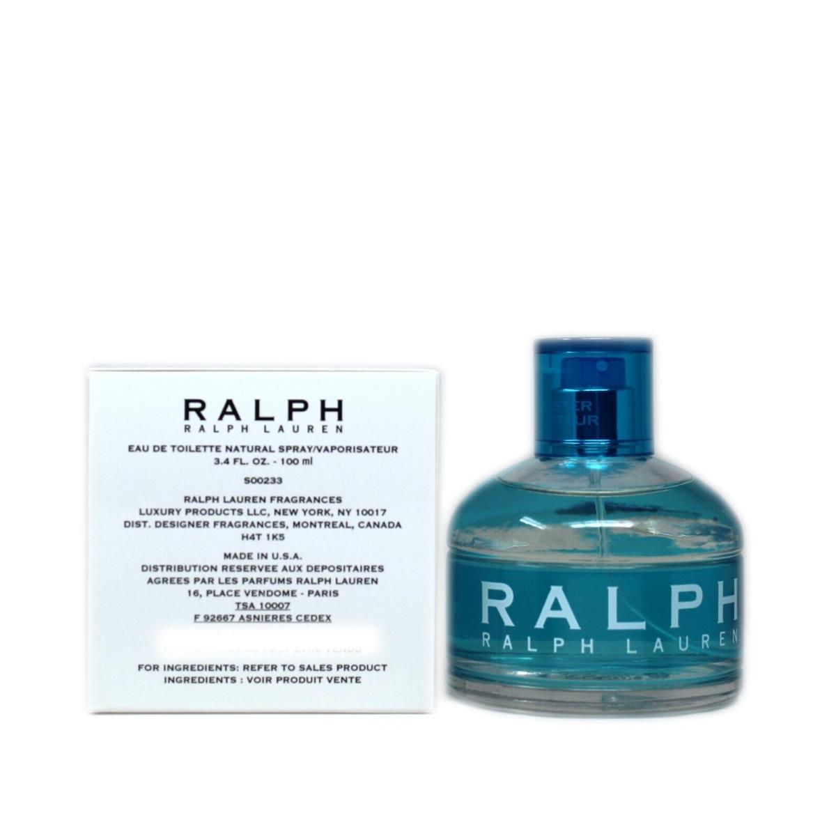Ralph Lauren Ralph Eau DE Toilette Natural Spray 100 ML/3.4 Fl.oz. T
