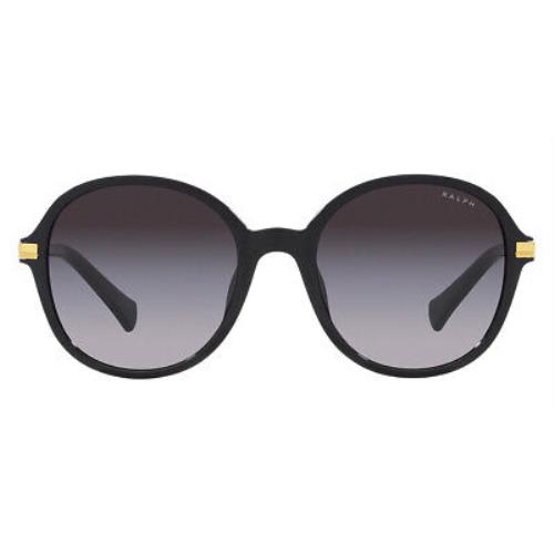 Ralph Lauren RA5297U Sunglasses Shiny Black Gradient Gray 54