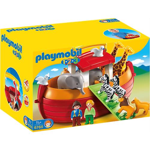 Playmobil 1.2.3 My Take Along Noahs Ark