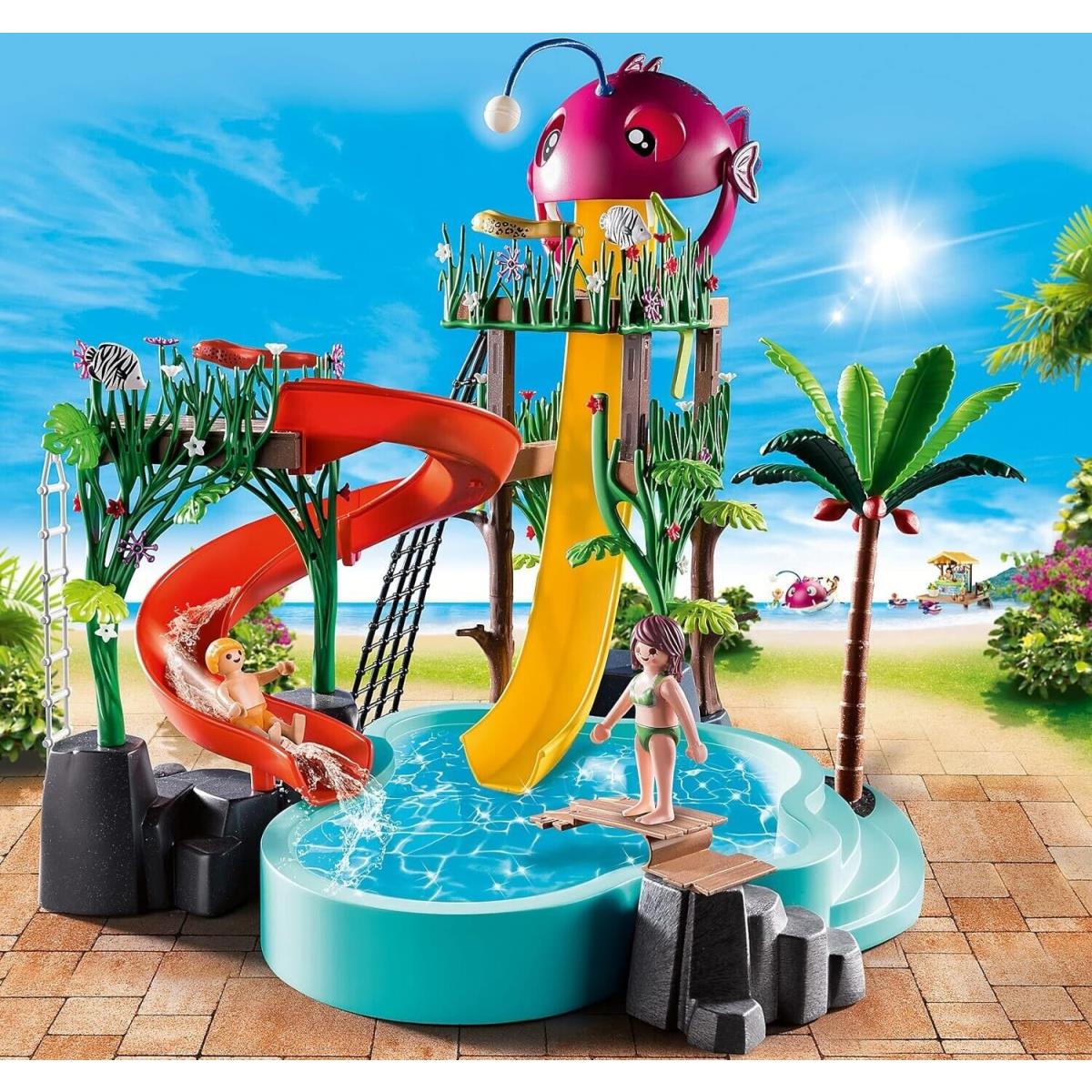 Playmobil Water Park with Slides 70609-NEW/OTHER
