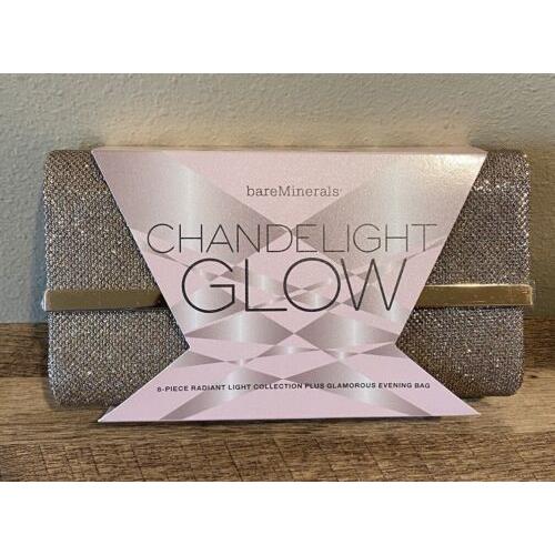 Bare Minerals Chandelight Glow 8pc Radiant Light Collection + Evening Bag