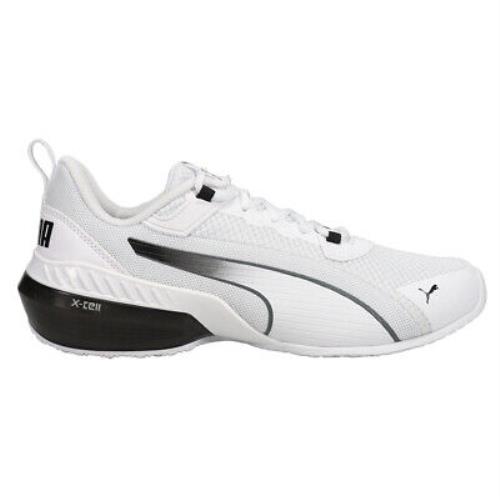 Puma Xcell Uprise Fade Mesh Running Mens White Sneakers Athletic Shoes 37828201