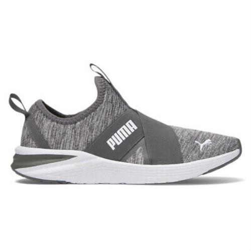 Puma Better Foam Prowl Slip On Training Womens Grey Sneakers Athletic Shoes 377 - Grey
