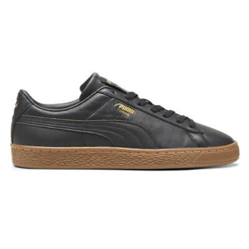 Puma Basket Classic Xxi Lace Up Mens Black Sneakers Casual Shoes 37492330