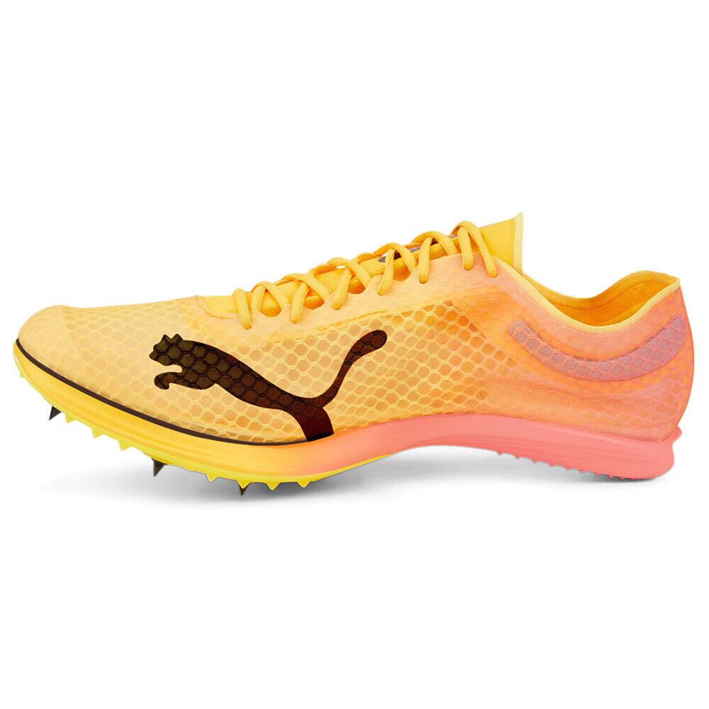 Puma Evospeed Distance Nitro E Mens Orange Sneakers Casual Shoes 37738301