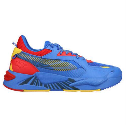 Puma J League X Rsz Lace Up Mens Blue Sneakers Casual Shoes 38582001
