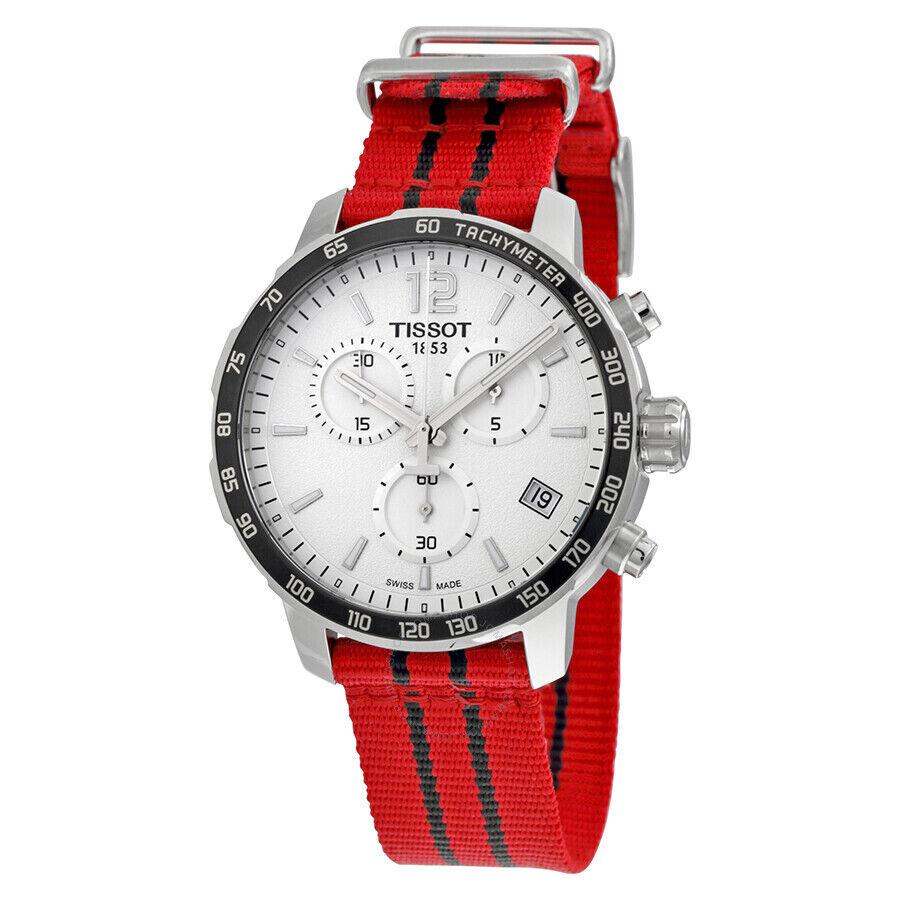 Tissot Quickster Chicago Bulls Nba Special Ed Men`s 42mm Watch T0954171703704