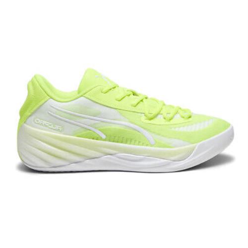 Puma Allpro Nitro Basketball Mens Yellow Sneakers Athletic Shoes 37907905