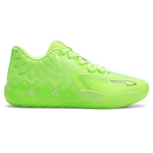 Puma Mb1 Lo X Basketball Mens Green Sneakers Athletic Shoes 37694107