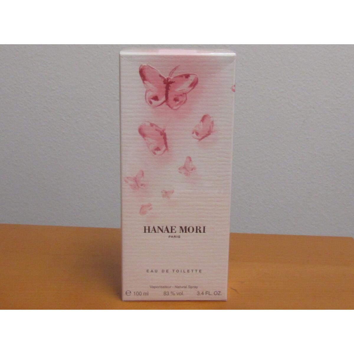 Hanae Mori Perfume Women 3.4oz/ 100 ML Eau De Toilette Spray Sealed