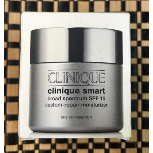 Clinique Smart Spf 15 Custom-repair Moisturizer Dry Combination 1.7 oz