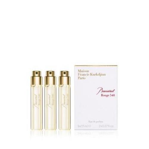 Mfk Kurkdjian Baccarat Rouge 540 Eau de Parfum Travel Spray Refill 3 x 11ml