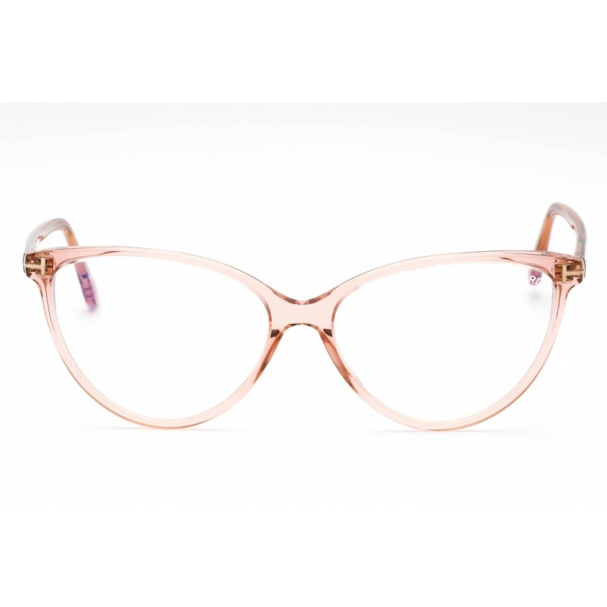 Tom Ford Women`s Eyeglasses Pink/other Plastic Full Rim Frame FT5743-B 074