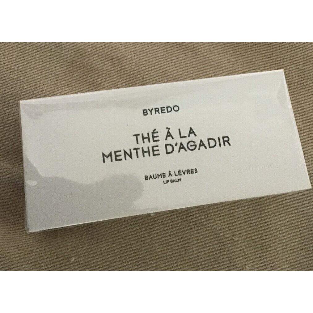 Byredo Flavored Lip Balm The A La Menthe D Agadir Vegan Cruelty-free